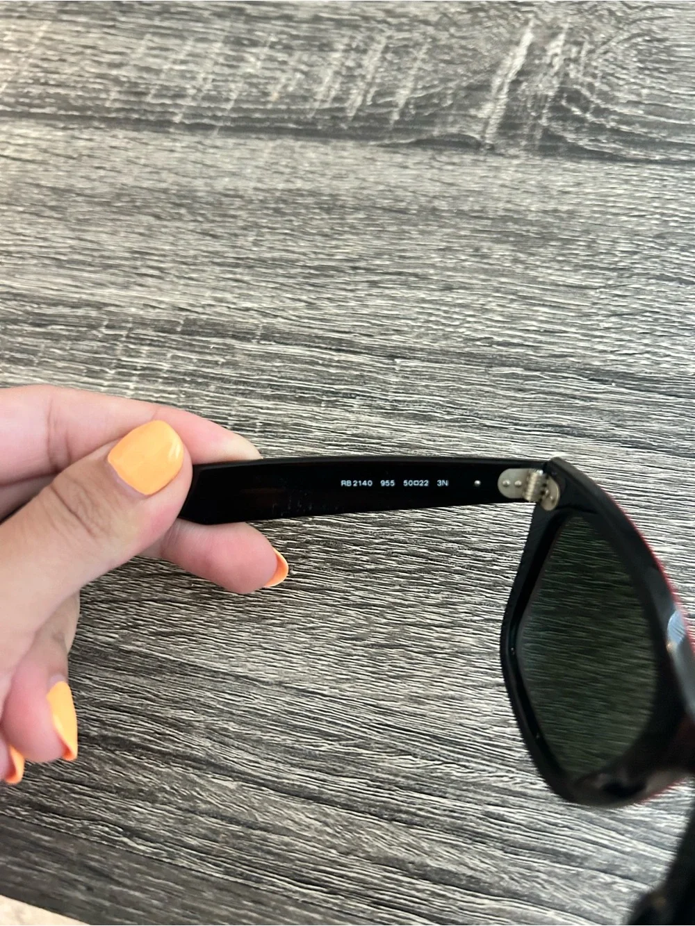 Ray-Ban bold red